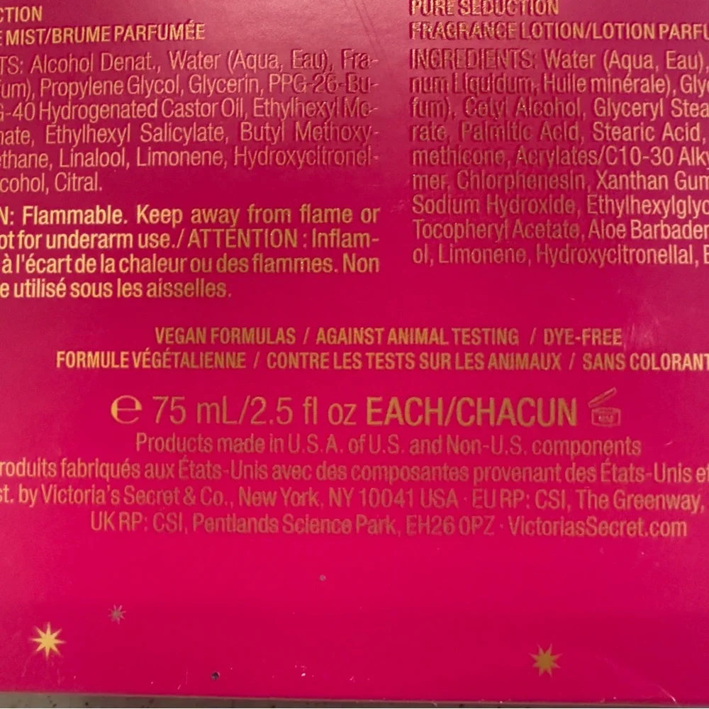 Victoria’s‎ Secret Pure Seduction & Lotion Gift Set 2.5oz NWT